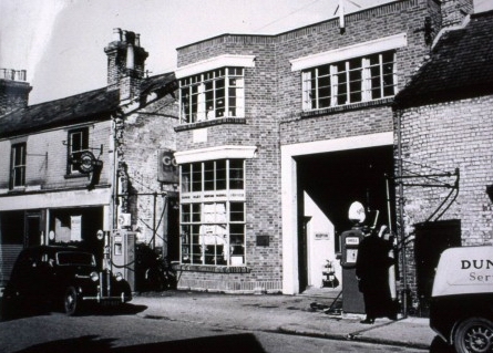 Watkin site rebuilding 1957